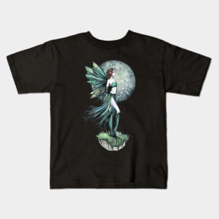 Fearless Fairy by Molly Harrison Kids T-Shirt